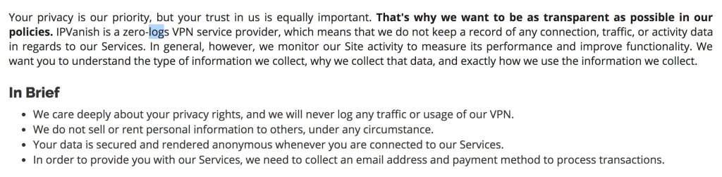 ipvanish-log-policy